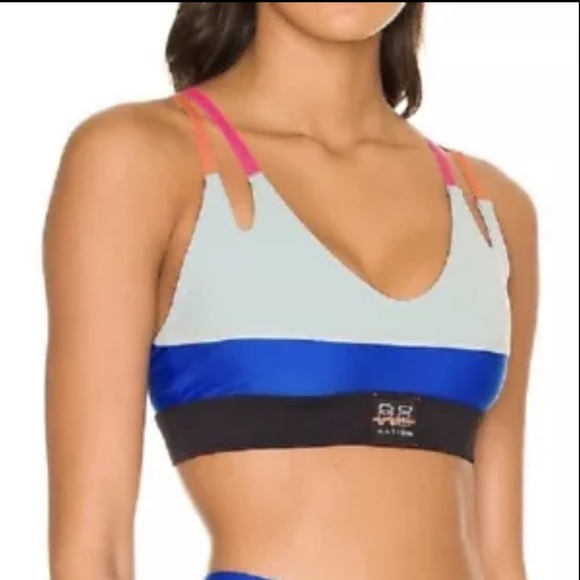 P.E Nation Other - P.E Nation Victory Sports Bra in Gray Mist Women’s Size XS